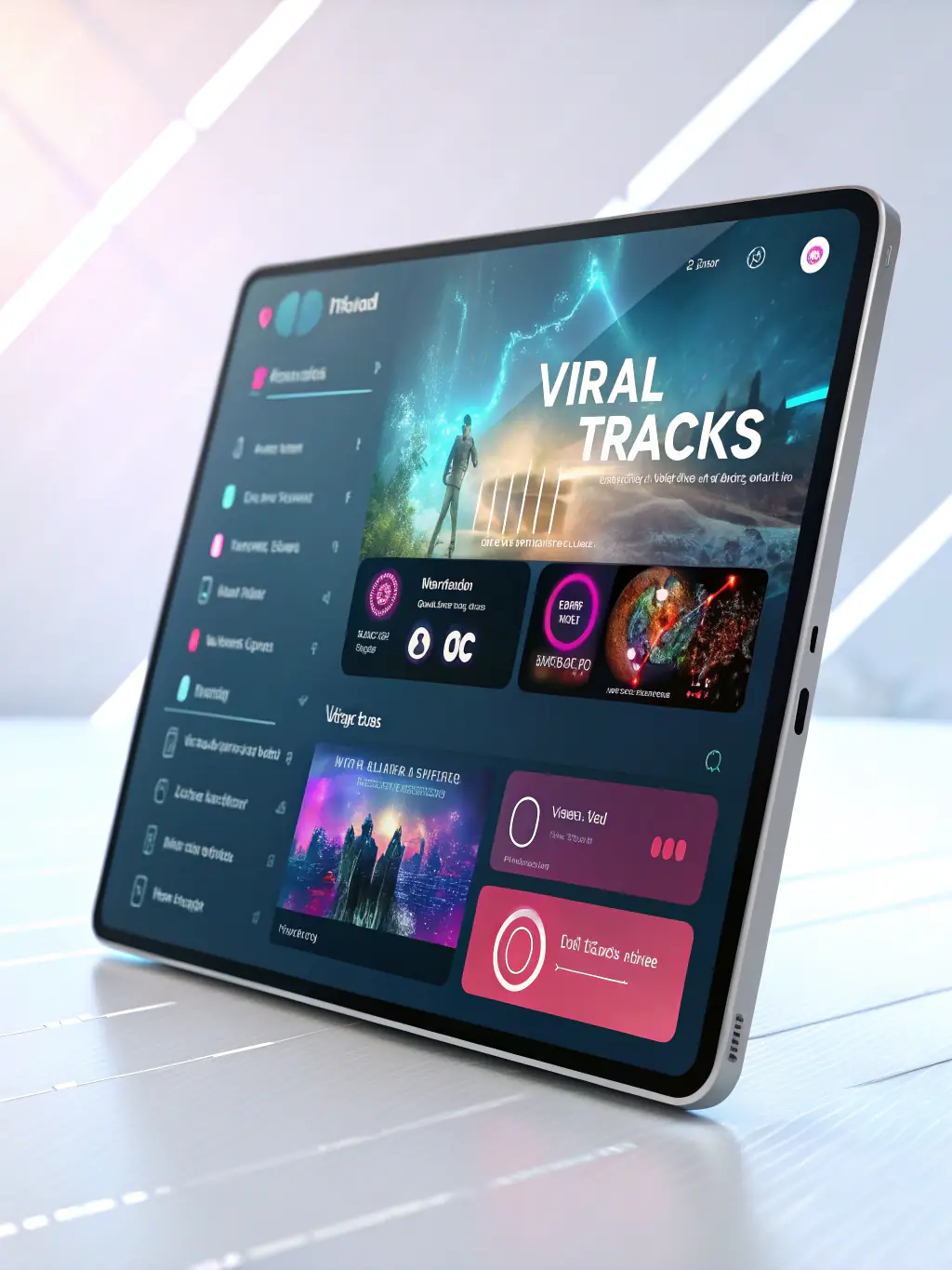 A visually appealing graphic representing FAN CLUB ISA PECH's online platform, showcasing interactive features, fan forums, and exclusive content related to Isa Pech's music and career.